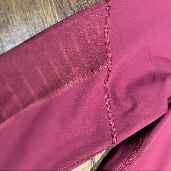 Reebok Burgundy Leggings - Picture 7 of 9